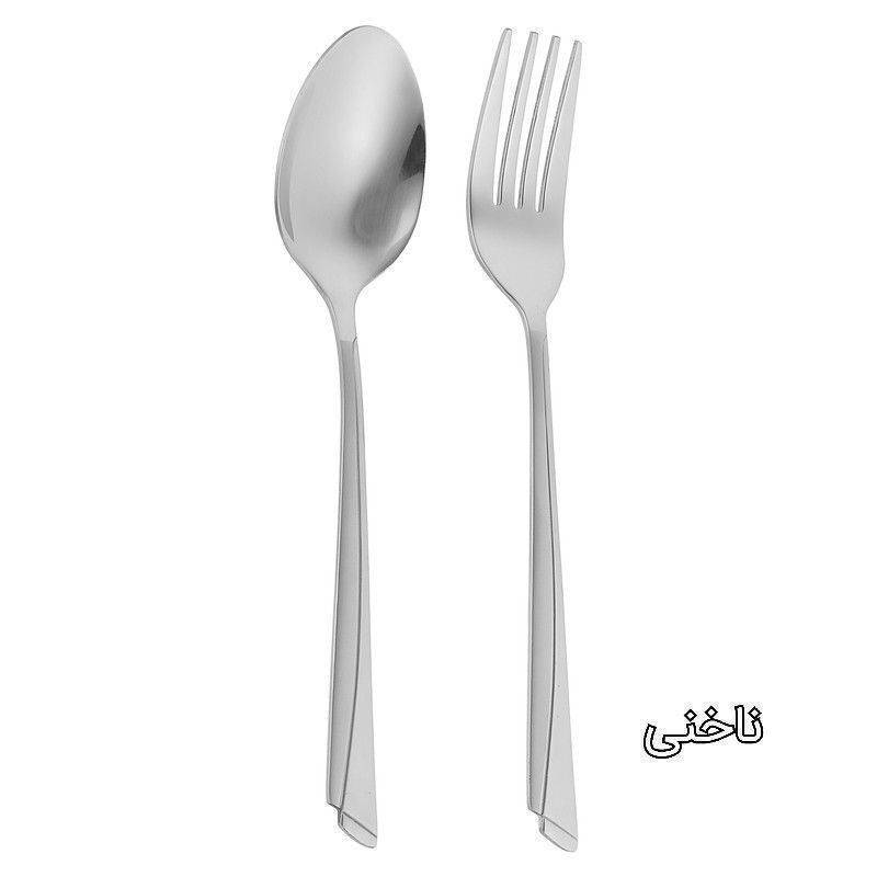 سرویس قاشق چنگال یونیک 24 نفره ناخنی کامل ضخیم